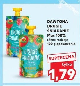 Mus mango jabłko Drugie śniadanie promocja