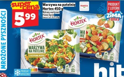 Warzywa na patelnię Hortex 450g promocja w TOPAZ