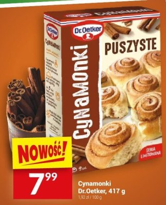 Cynamonki Dr.Oetker, 417 g promocja w Twój Market
