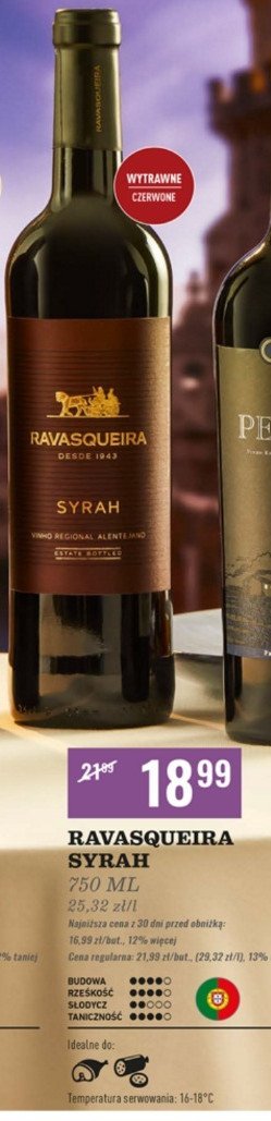 Wino MONTE DA RAVASQUEIRA SYRAH promocja