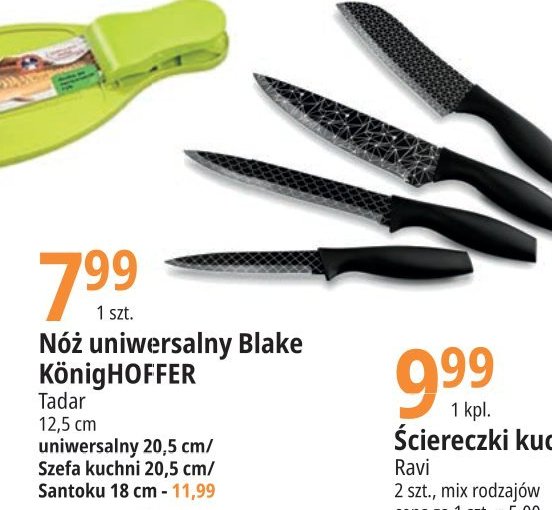 Nóż szefa kuchni blake 20.5 cm Konighoffer promocja