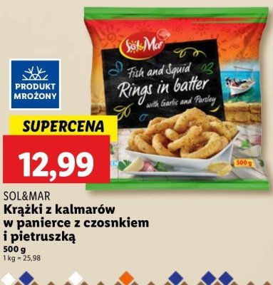 Kalmary w cieście Sol&mar promocja