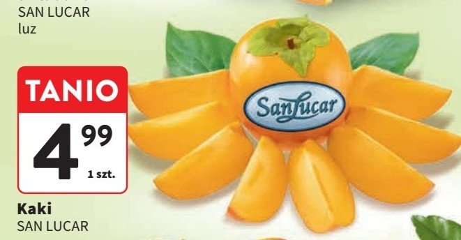 Kaki Sanlucar promocja w Intermarche