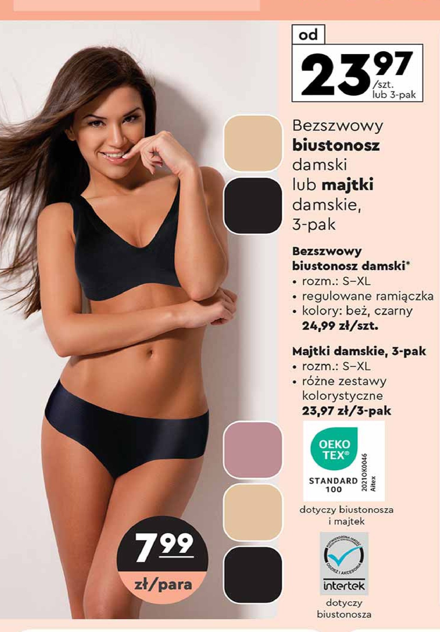 Majtki damskie rozm. s-xl promocja