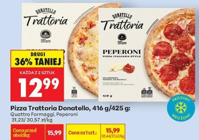 Pizza Trattoria Donatello Peperoni promocja w Biedronka