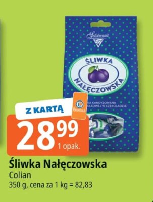Śliwka Nałęczowska Colian promocja w Leclerc