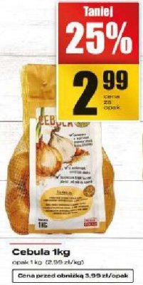 Cebula Cebula 1kg promocja w Supeco