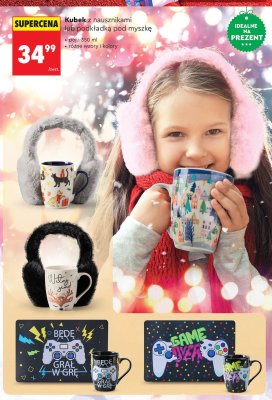 Kubek z podkładką pod myszkę promocja w Biedronka