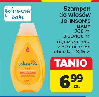 Szampon łagodny Johnson's promocja