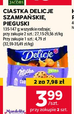 Ciastka z galaretką pomarańczową Delicje szampańskie promocja w Stokrotka