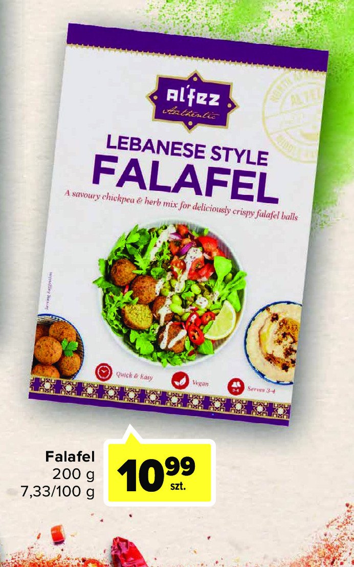 Falafel AL'FEZ promocja