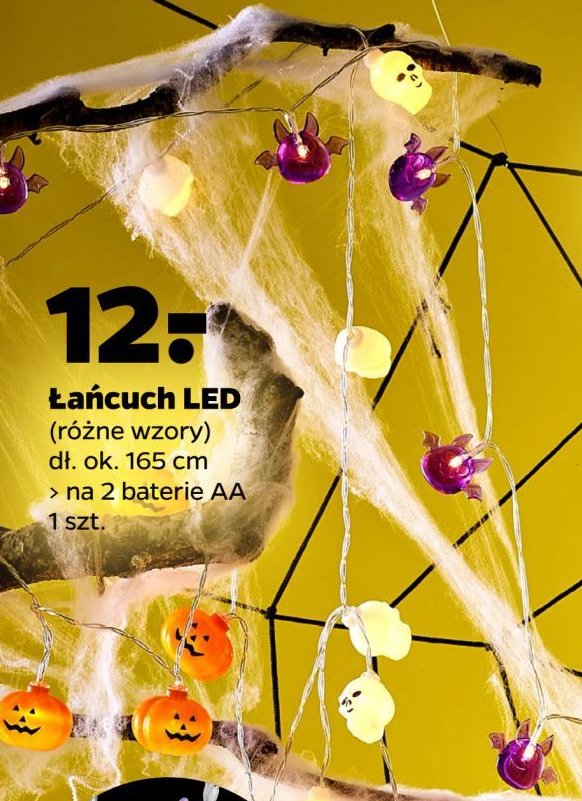 Łańcuch led 165 cm promocja