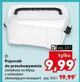 Pojemnik do przechowywania 2.5 l promocja