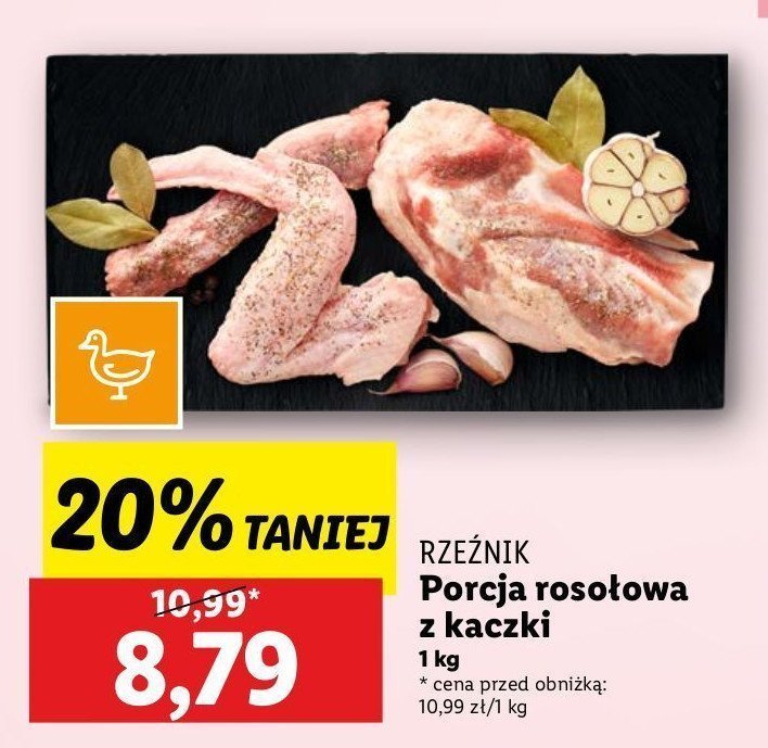 Porcja rosołowa z kaczki Rzeźnik codzienna dostawa promocja