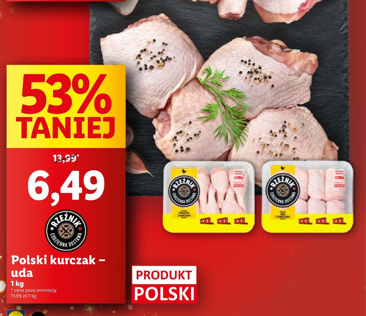 Podudzie z kurczaka Rzeźnik codzienna dostawa promocja