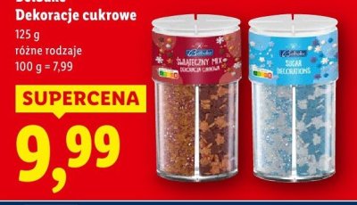 Dekoracje cukrowe promocja w Lidl