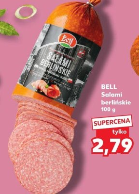 Salami berlińskie 100 g promocja w Kaufland