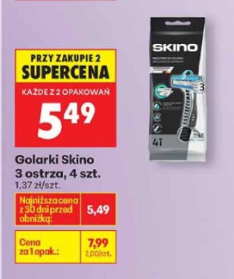 Golarki 3 ostrza, 4 szt. promocja w Biedronka