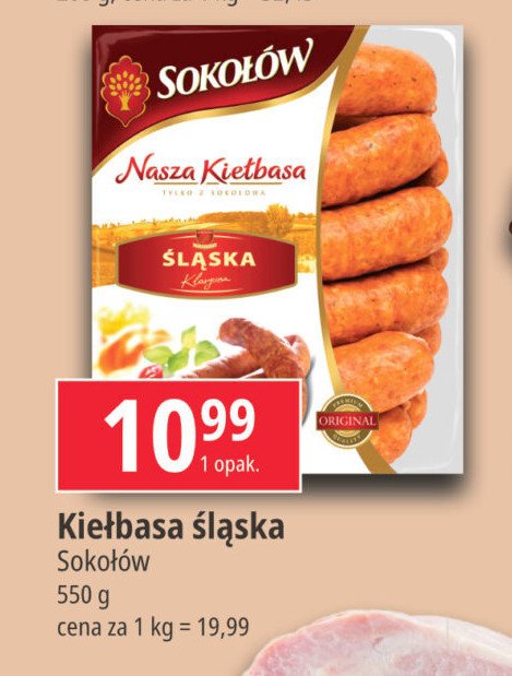 Kiełbasa nasza śląska Sokołów promocja