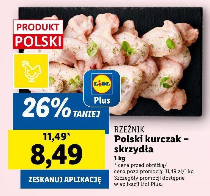 Skrzydła z kurczaka Rzeźnik codzienna dostawa promocja