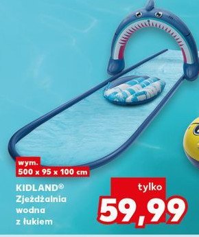 Zjeżdżalnia wodna Kidland promocja w Kaufland