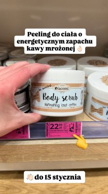 Peeling do ciała Body Scrub Refreshing Iced Coffee promocja w Hebe