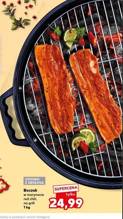 Boczek w marynacie red chilli promocja w Kaufland