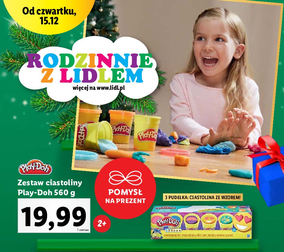Ciastolina radosne kolory Play-doh promocja