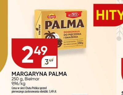 Margaryna Palma promocja w Chata Polska