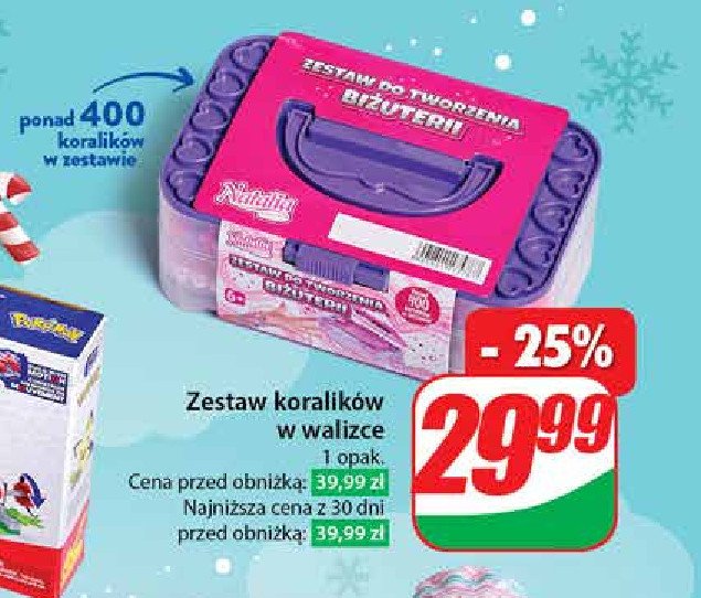 Zestaw koralików w walizce promocja