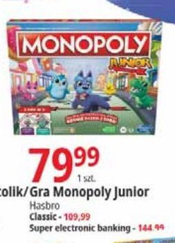 Gra junior Monopoly promocja