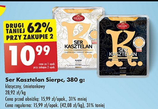 Ser kasztelan klasyczny Sierpc promocja