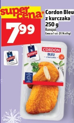 Cordon Bleu z kurczaka promocja w TOPAZ