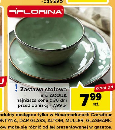 Talerz 19 cm acqua Florina (florentyna) promocja