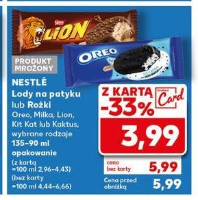 Rożek chocolate & vanilia Milka promocja