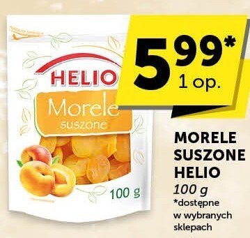 Morele suszone Helio promocja w ABC