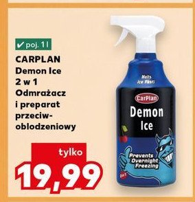 Odmrażacz demon ice Carplan promocja w Kaufland