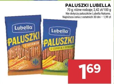 Paluszki Lubella promocja w Stokrotka