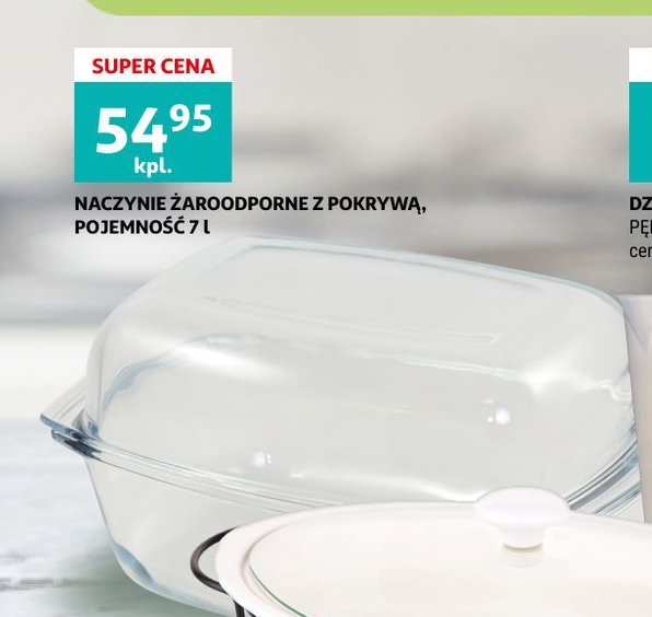 Naczynie żaroodporne z pokrywą 7 l promocja