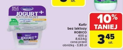 Jogurt naturalny Piątnica promocja w Carrefour