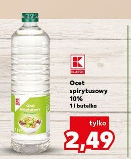Ocet spirytusowy K-classic promocja w Kaufland