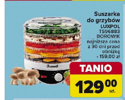 Suszarka do warzyw i owoców ts96883 Luxpol promocja