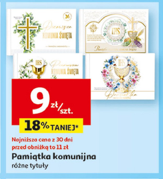 Pami膮tka komunijna promocja