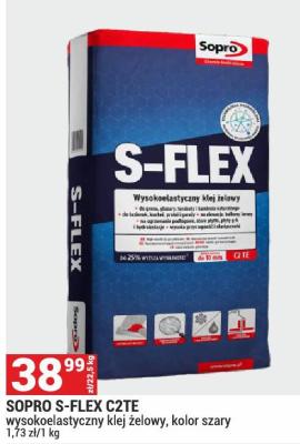 Klej Sopro S-Flex C2TE promocja w Merkury Market