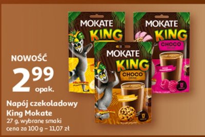 Napój czekoladowy King Mokate promocja w Auchan