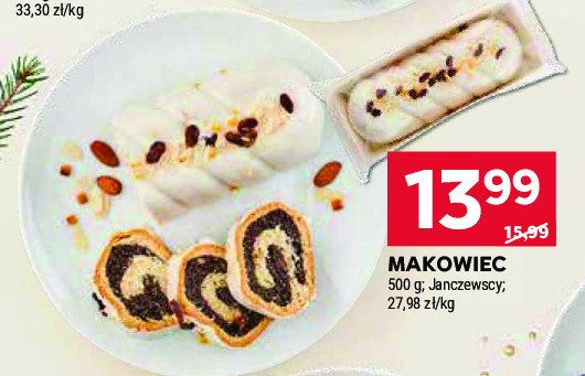 Makowiec Janczewscy promocja w Stokrotka