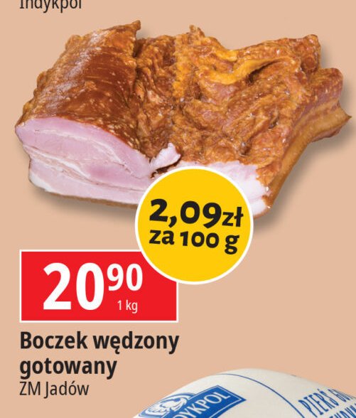 Boczek wędzony gotowany ZM JADÓW promocja