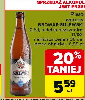 Pwio Browar sulewski dunkel promocja w Carrefour