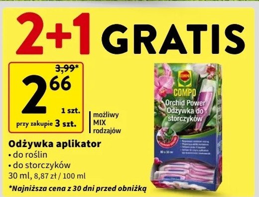 Odżywka do roślin domowych Compo promocja