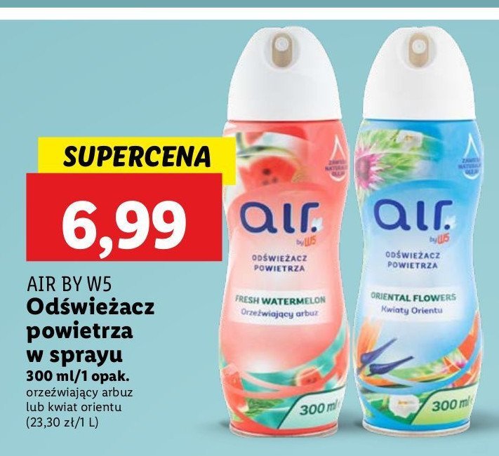 Odświeżacz powietrza oriental flowers AIR BY W5 promocja